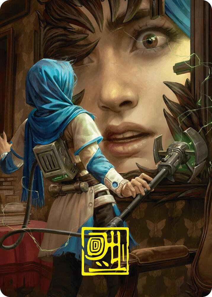 Reality Is Mine to Control Art Card (Gold-Stamped Signature) card image