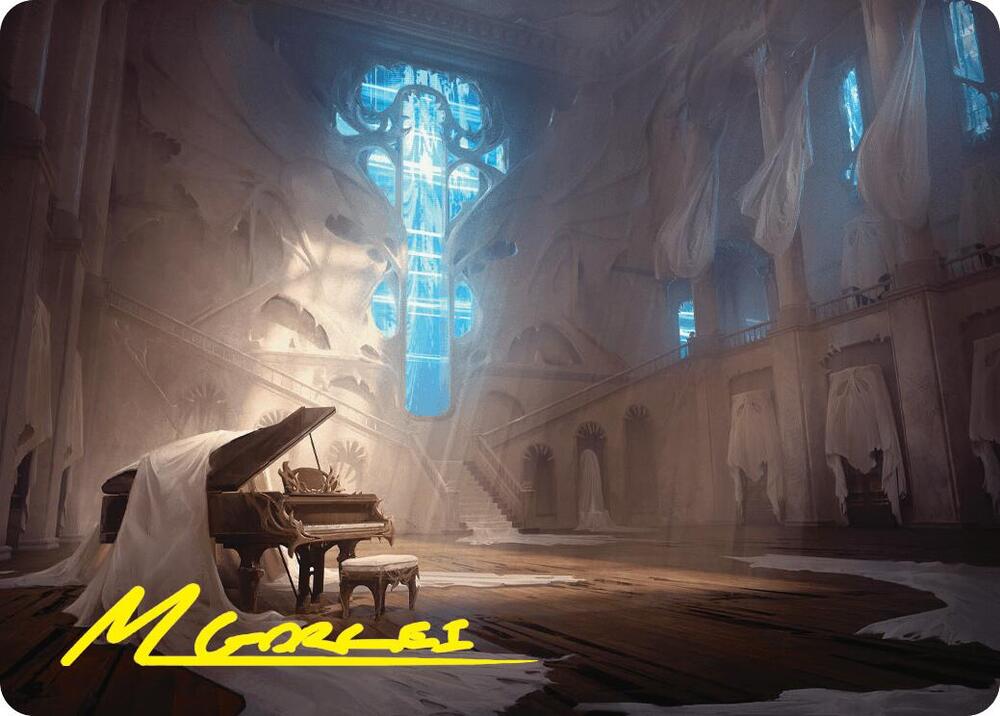 Plains Art Card (Gold-Stamped Signature) card image