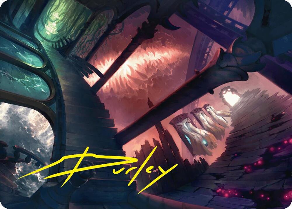 Terramorphic Expanse Art Card (Gold-Stamped Signature) card image