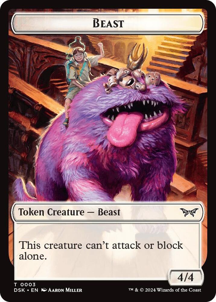 Beast // Copy Double-Sided Token card image
