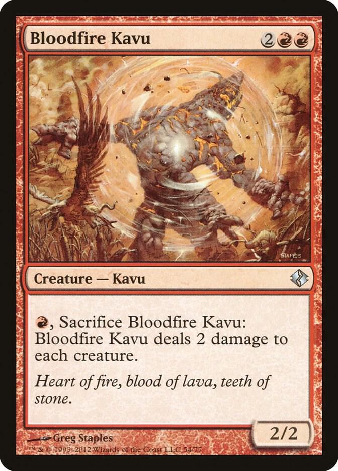 Bloodfire Kavu card image