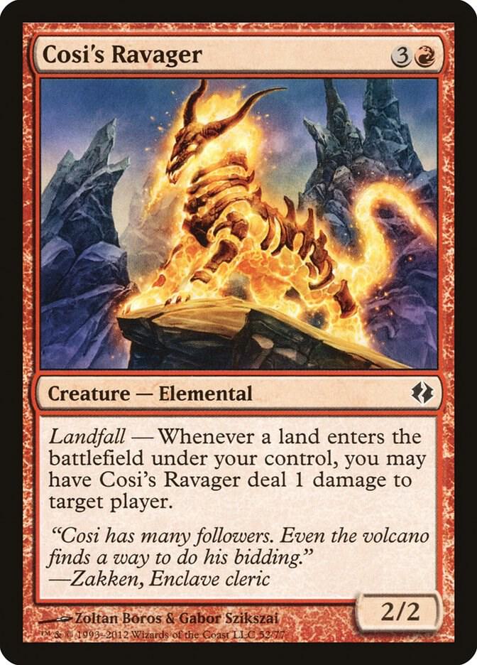 Cosi's Ravager card image