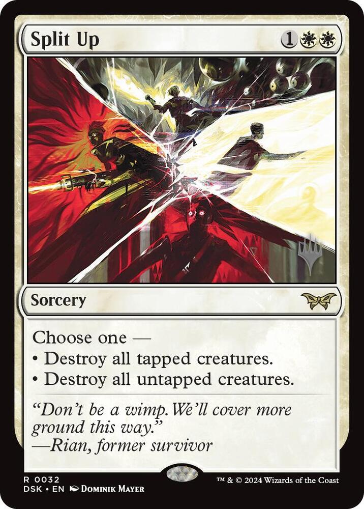 Split Up card image
