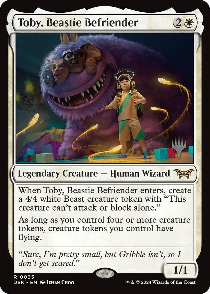 Toby, Beastie Befriender card image