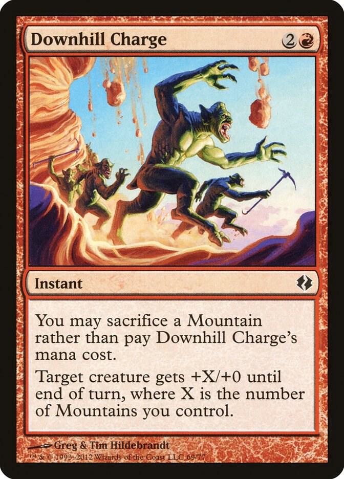 Downhill Charge card image