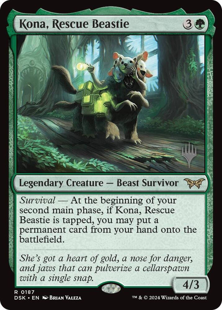 Kona, Rescue Beastie (0187) card image