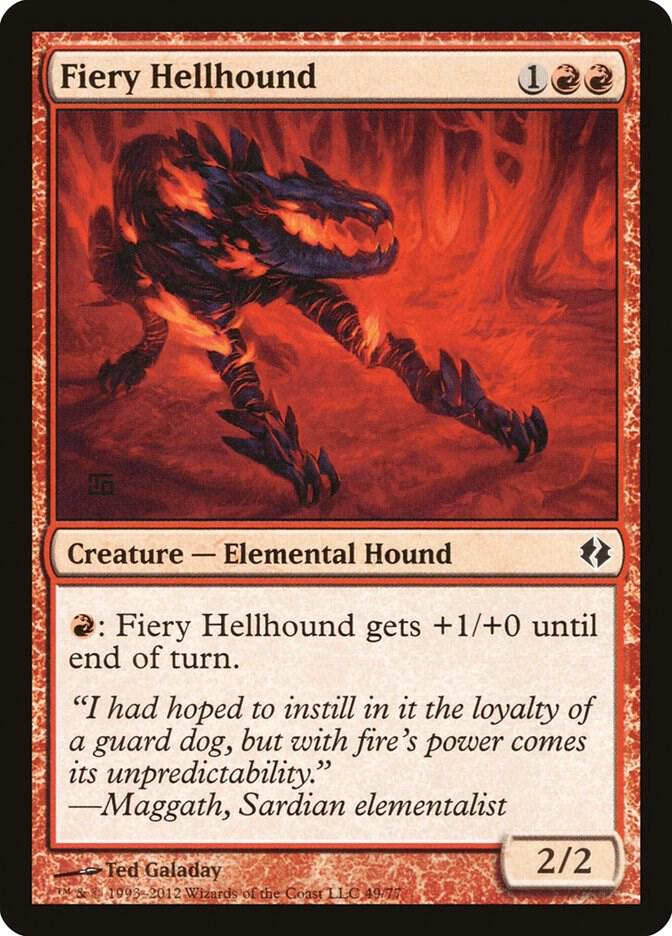 Fiery Hellhound card image