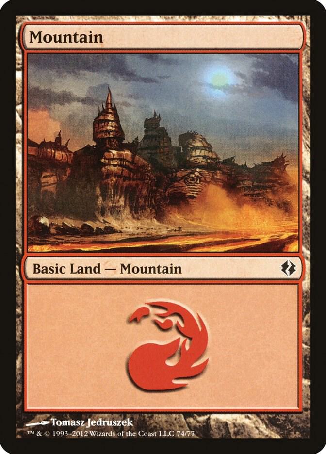 Mountain (74) card image
