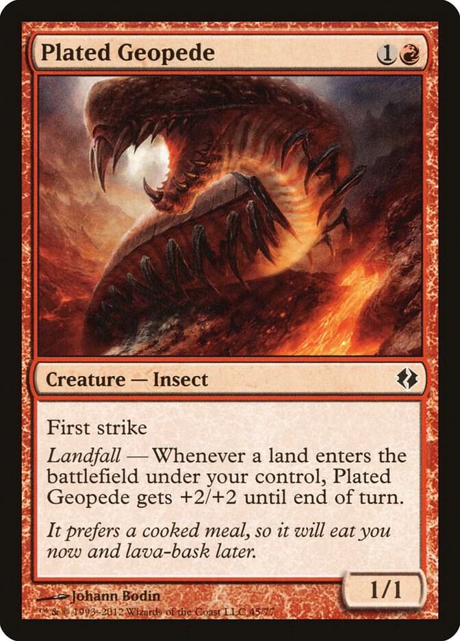 Plated Geopede card image