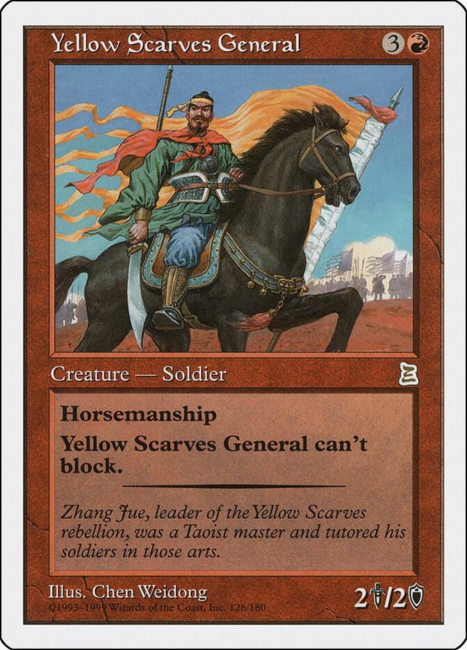 Yellow Scarves General card image