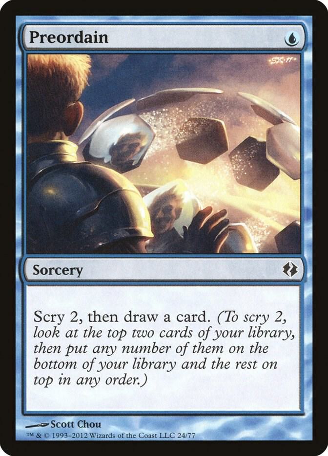 Preordain card image