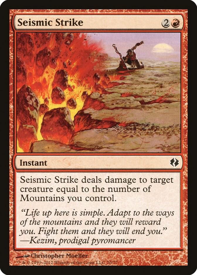 Seismic Strike card image