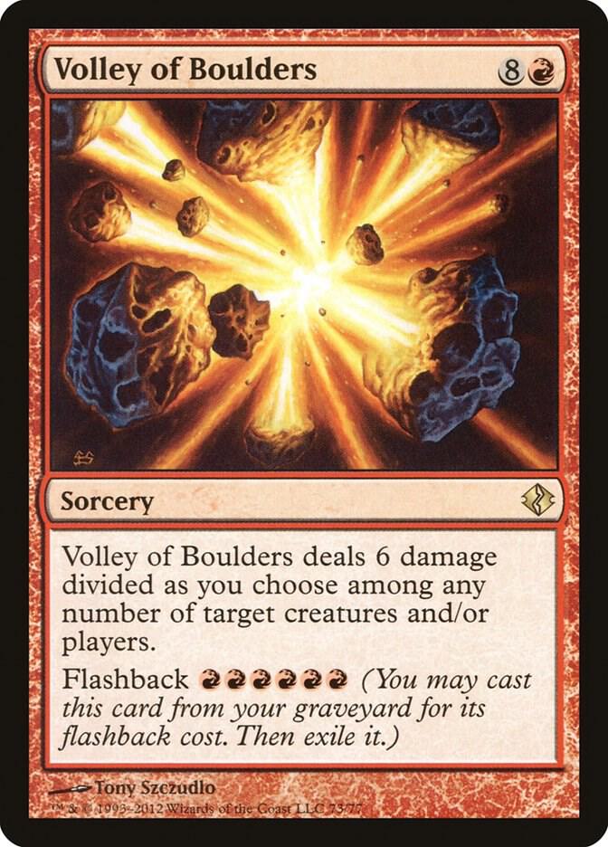 Volley of Boulders card image