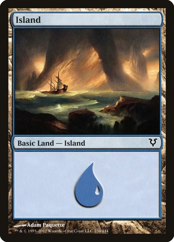 Island (234) card image