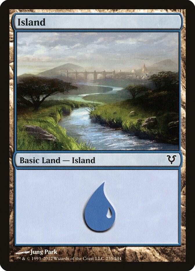 Island (235) card image