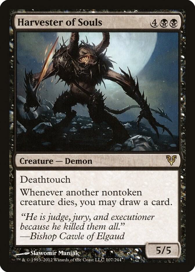 Harvester of Souls card image
