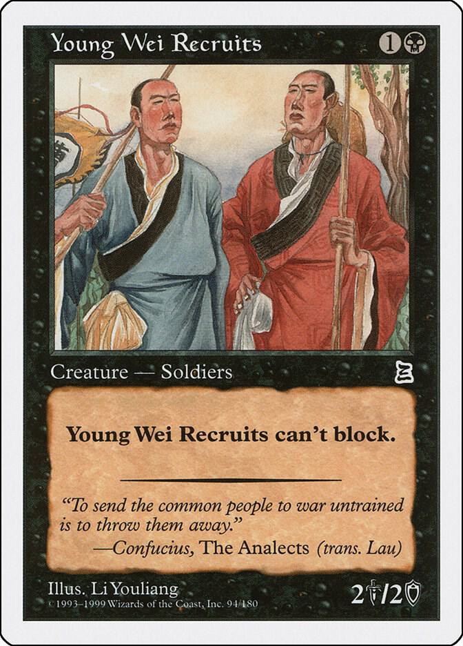 Young Wei Recruits card image