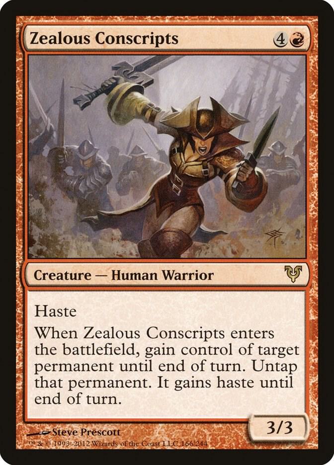 Zealous Conscripts card image
