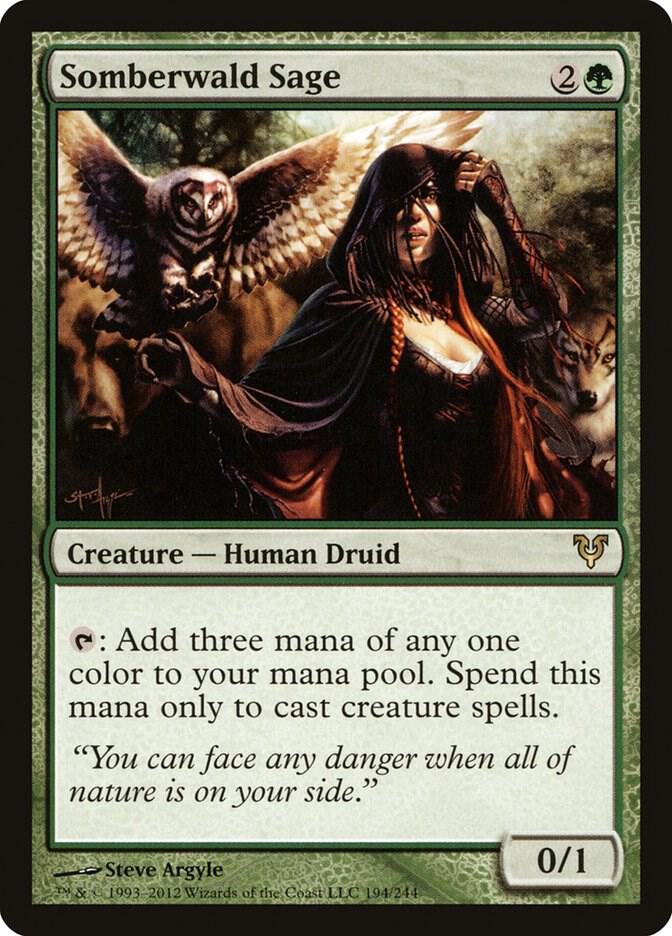 Somberwald Sage card image
