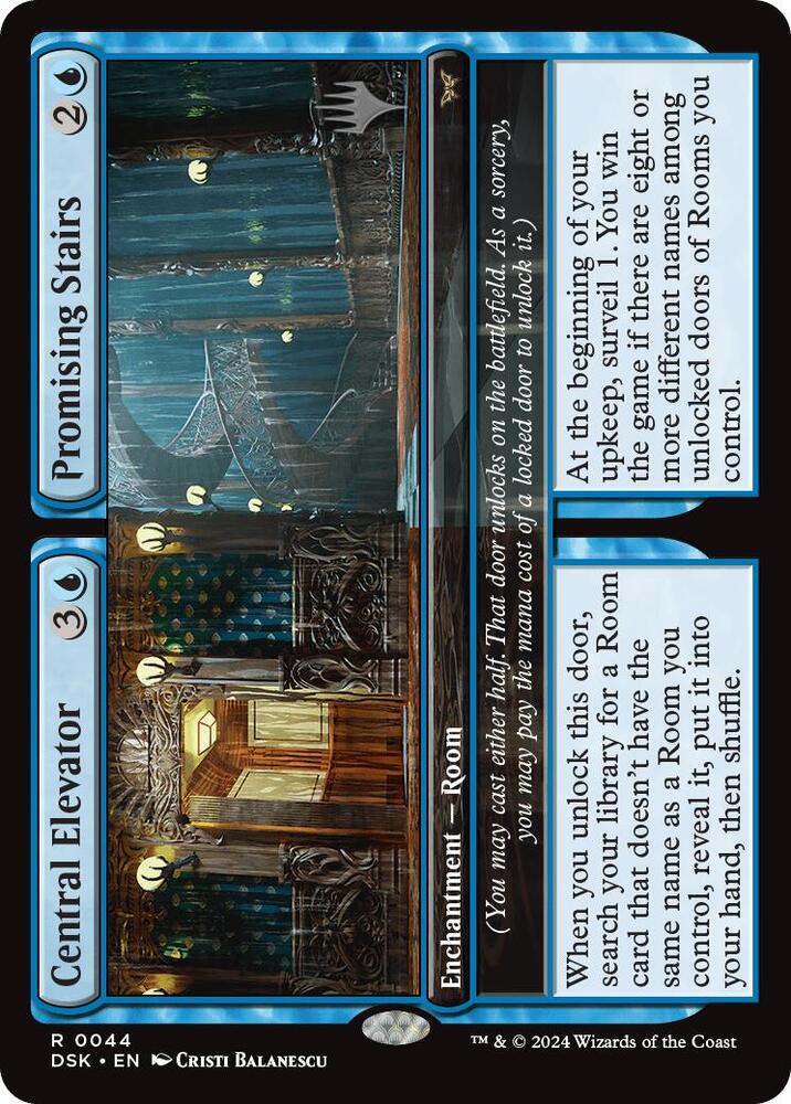 Central Elevator // Promising Stairs card image