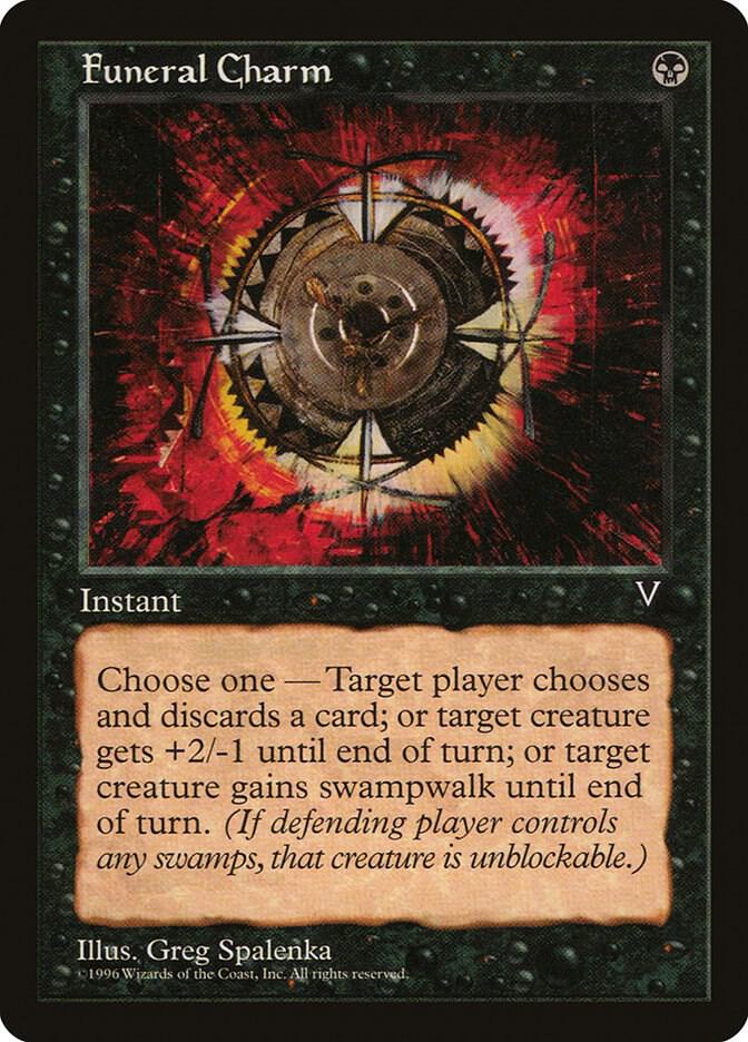 Funeral Charm card image