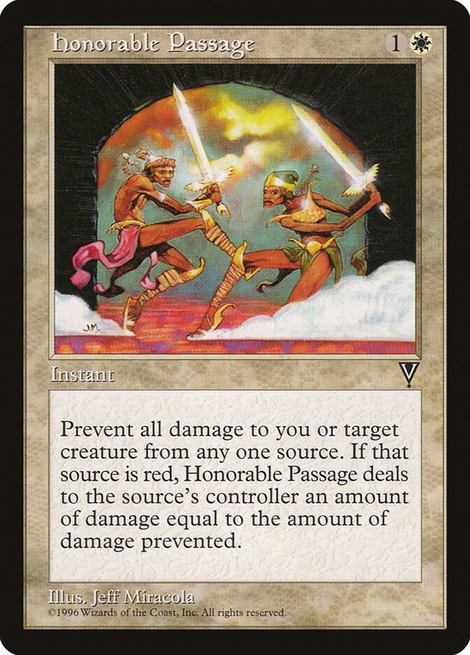 Honorable Passage card image