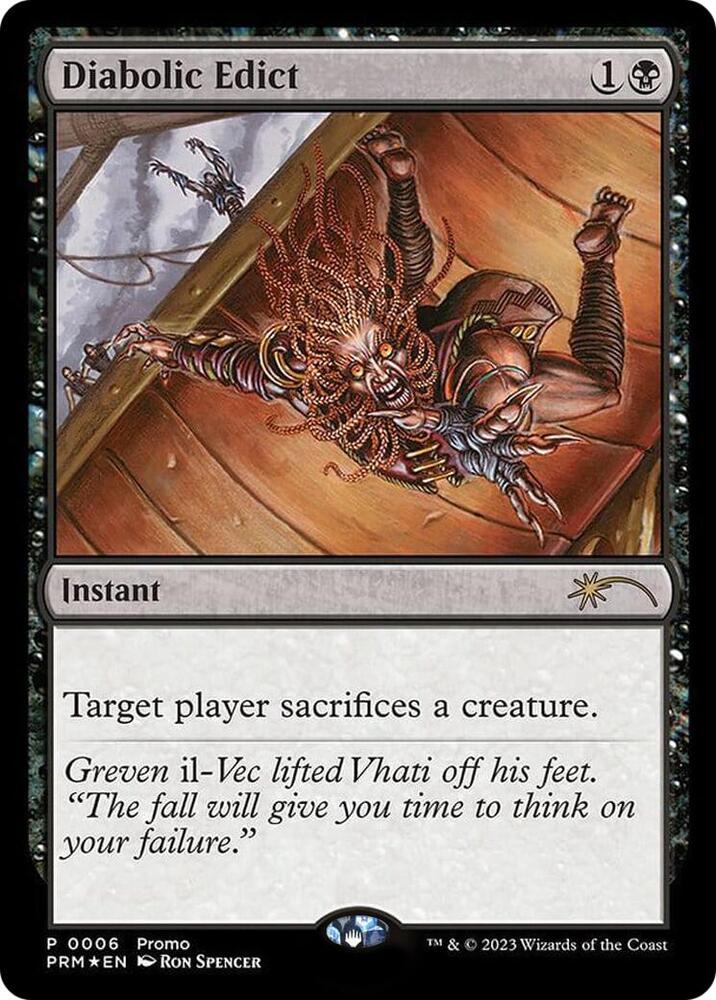 Diabolic Edict (Graphic Novel Insert) card image