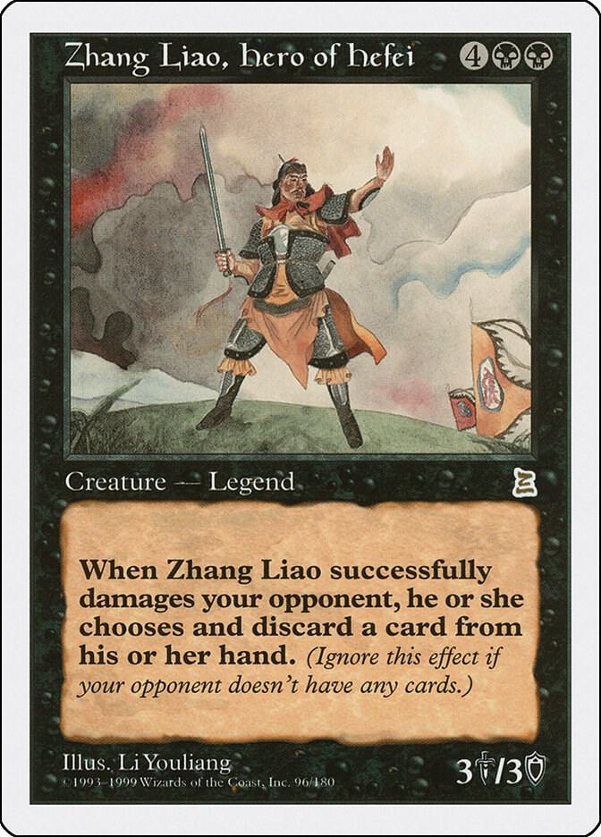 Zhang Liao, Hero of Hefei card image