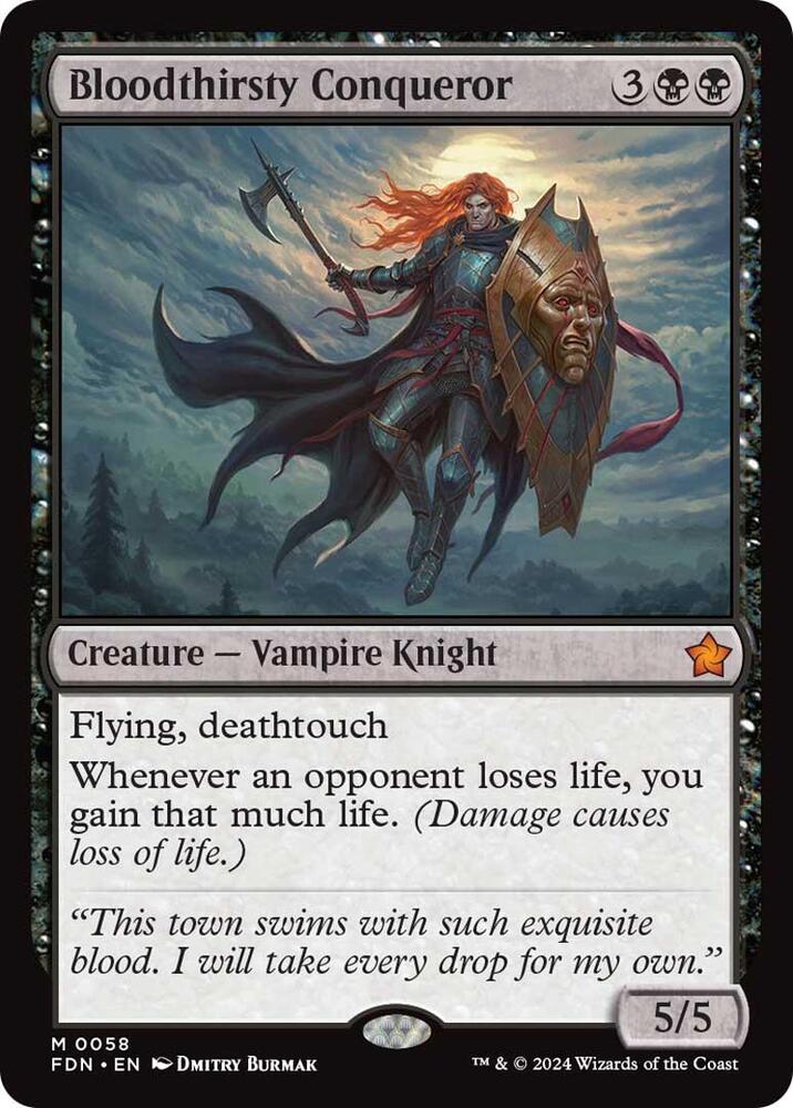 Bloodthirsty Conqueror card image
