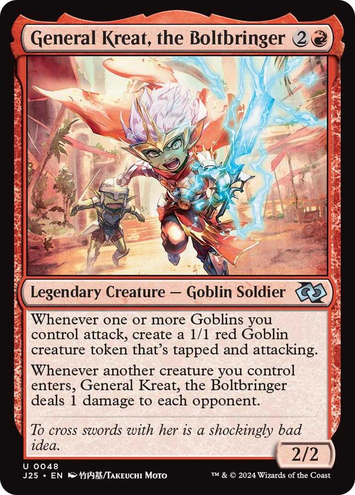 General Kreat, the Boltbringer (Anime) card image
