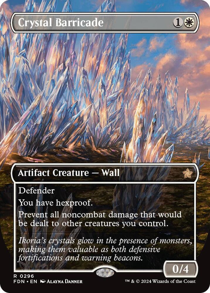 Crystal Barricade (Borderless) card image