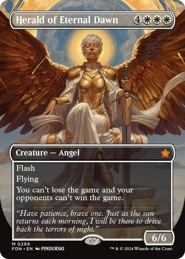 Herald of Eternal Dawn (Borderless) card image