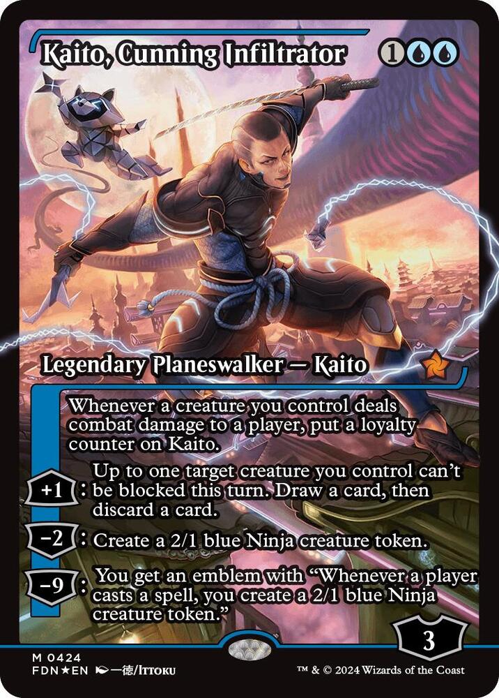 Kaito, Cunning Infiltrator (Showcase) card image