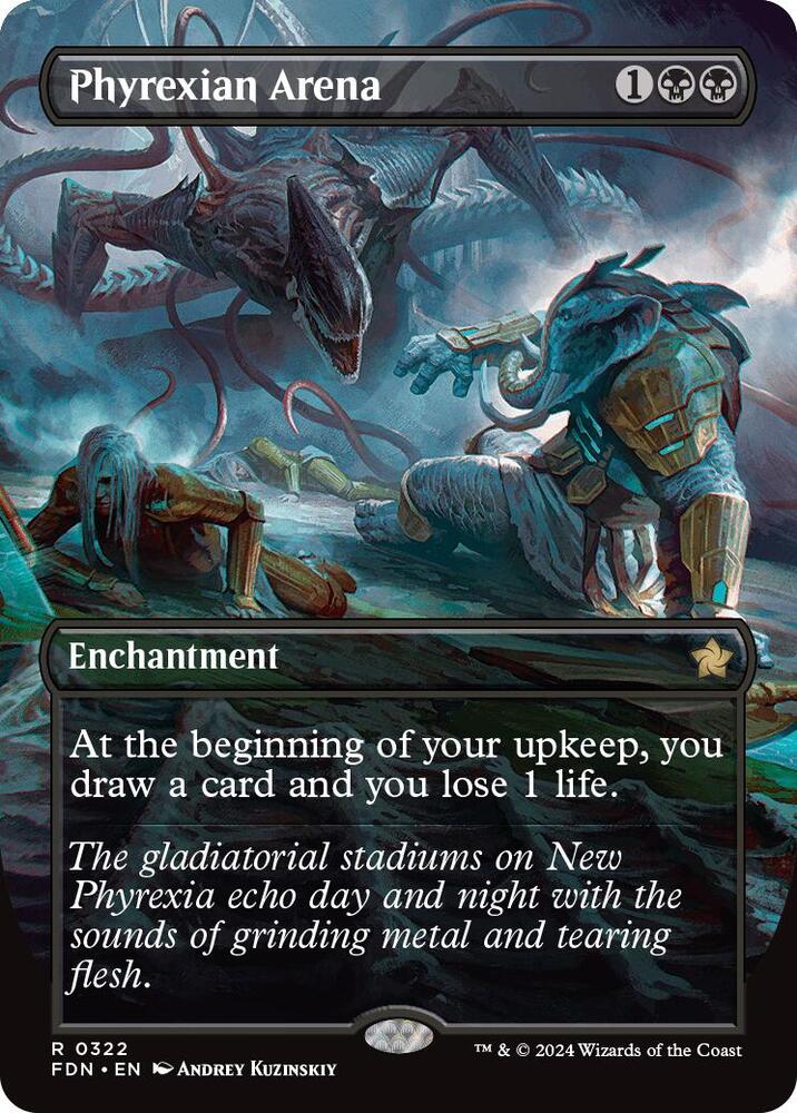 Phyrexian Arena (Borderless) card image