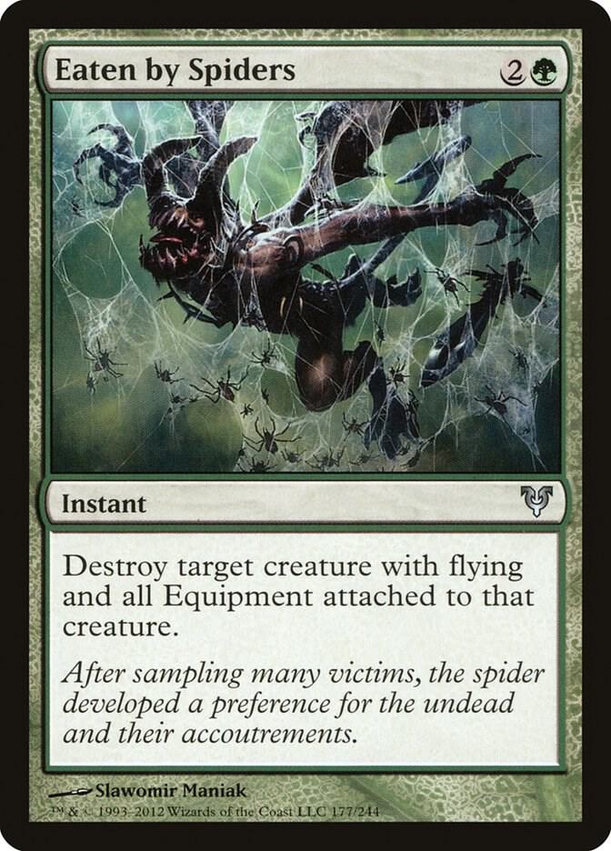 Eaten by Spiders card image