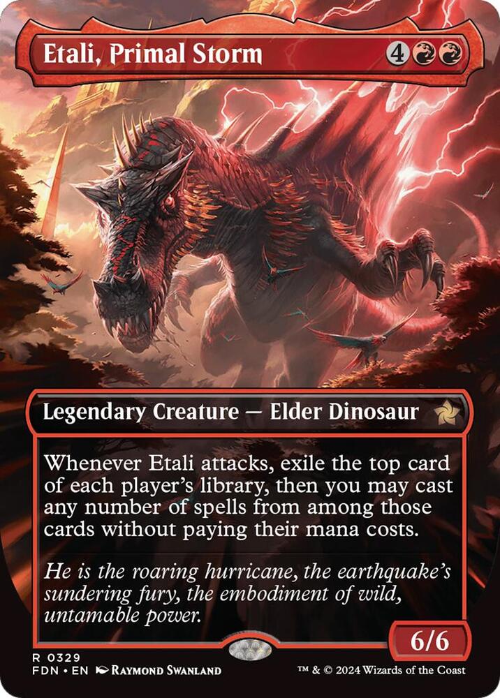 Etali, Primal Storm (Borderless) card image
