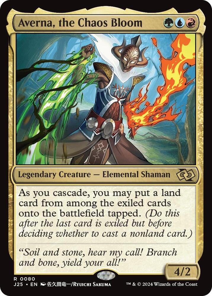 Averna, the Chaos Bloom (Anime) card image
