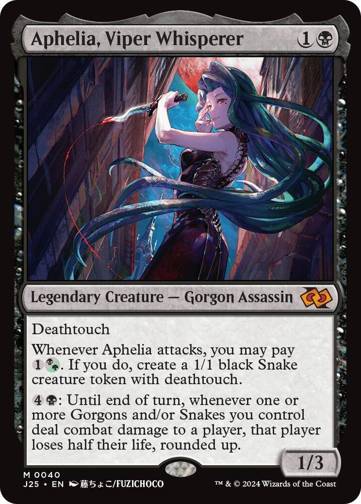 Aphelia, Viper Whisperer (Anime) card image