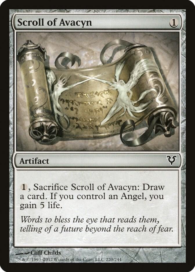 Scroll of Avacyn card image