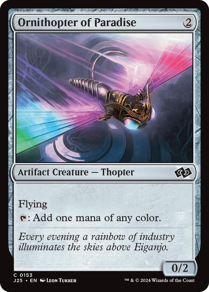 Ornithopter of Paradise card image