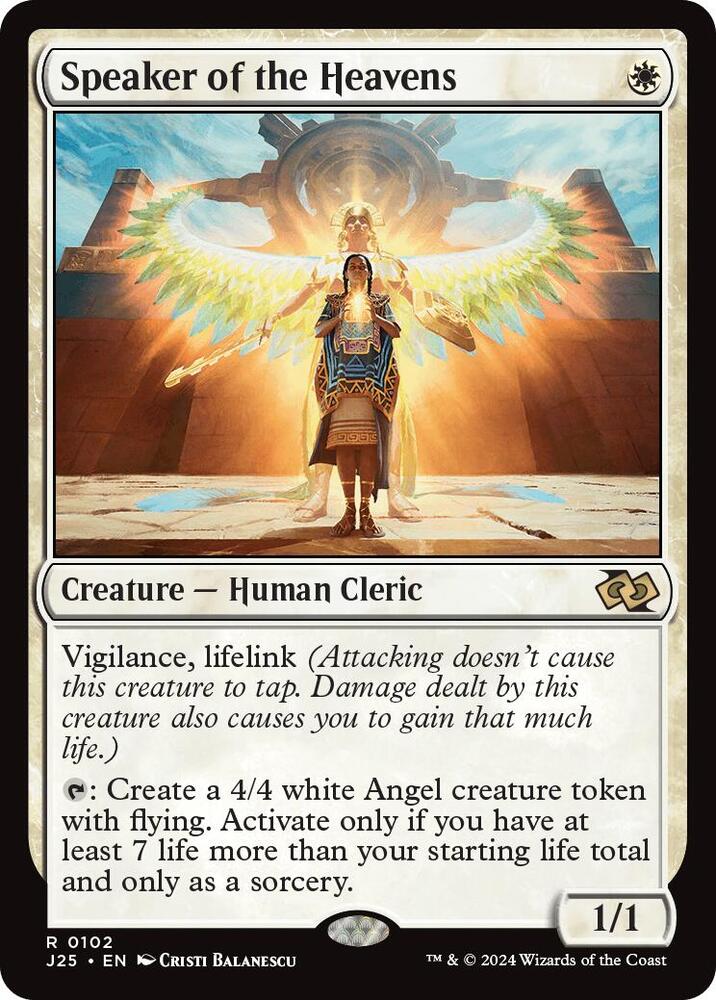 Speaker of the Heavens card image
