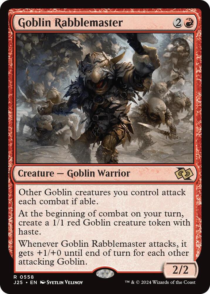 Goblin Rabblemaster card image