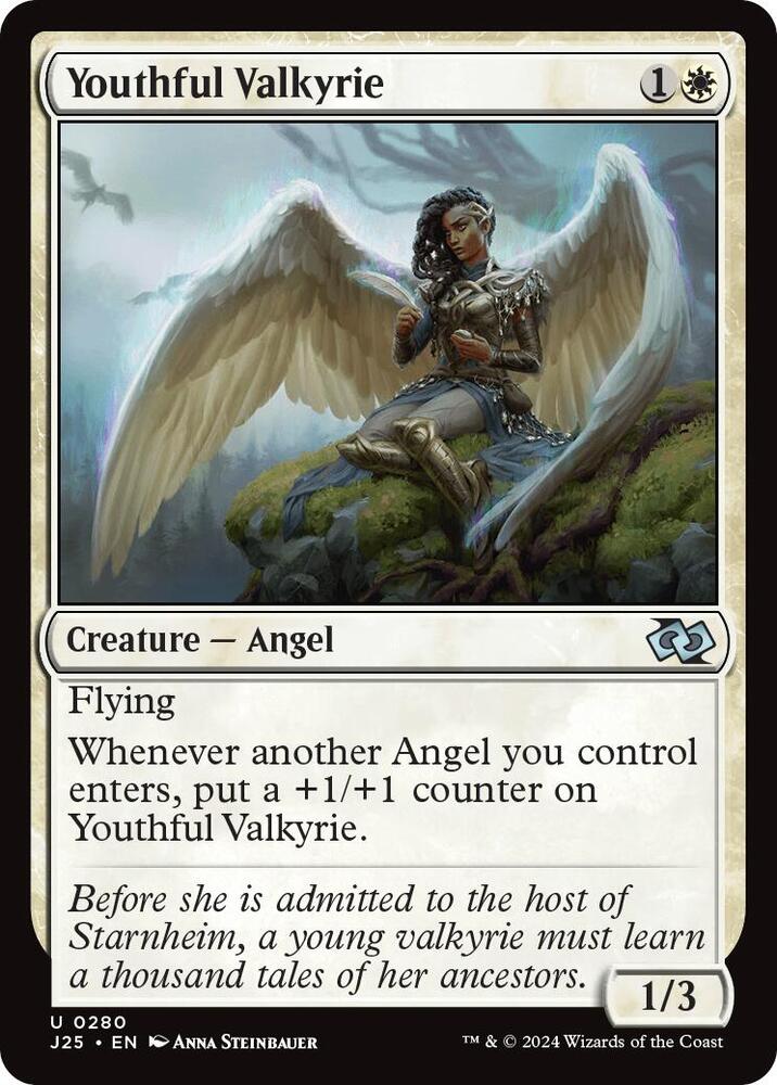 Youthful Valkyrie card image