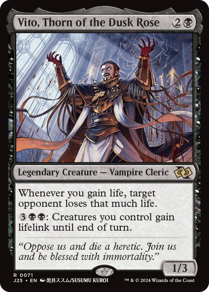 Vito, Thorn of the Dusk Rose (Anime) card image