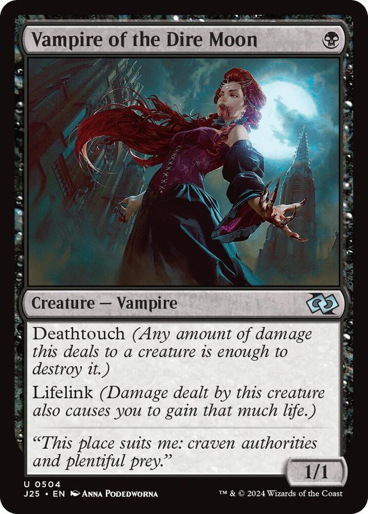 Vampire of the Dire Moon card image