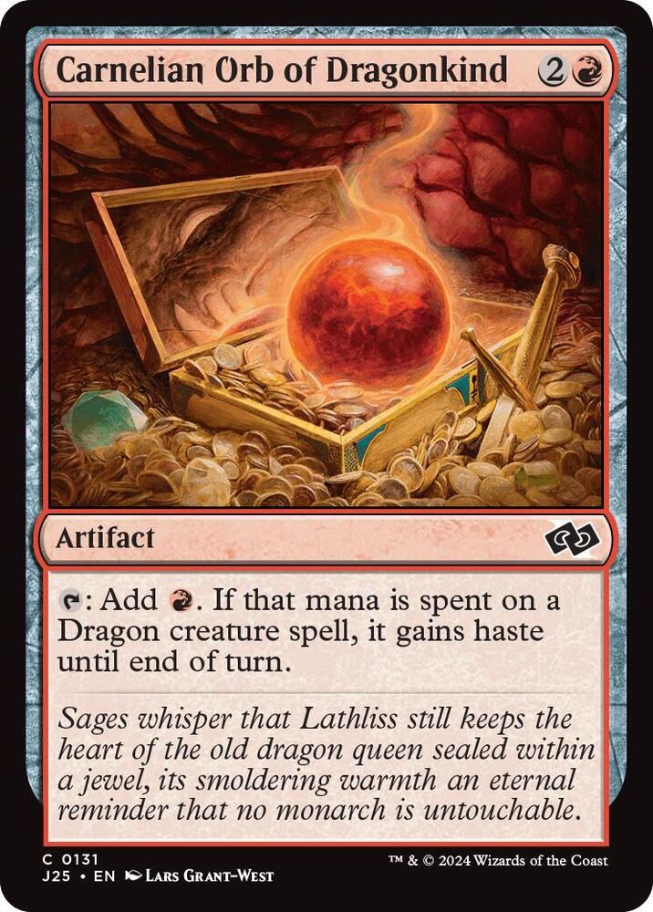 Carnelian Orb of Dragonkind card image