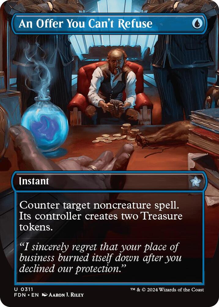 An Offer You Can't Refuse (Borderless) card image