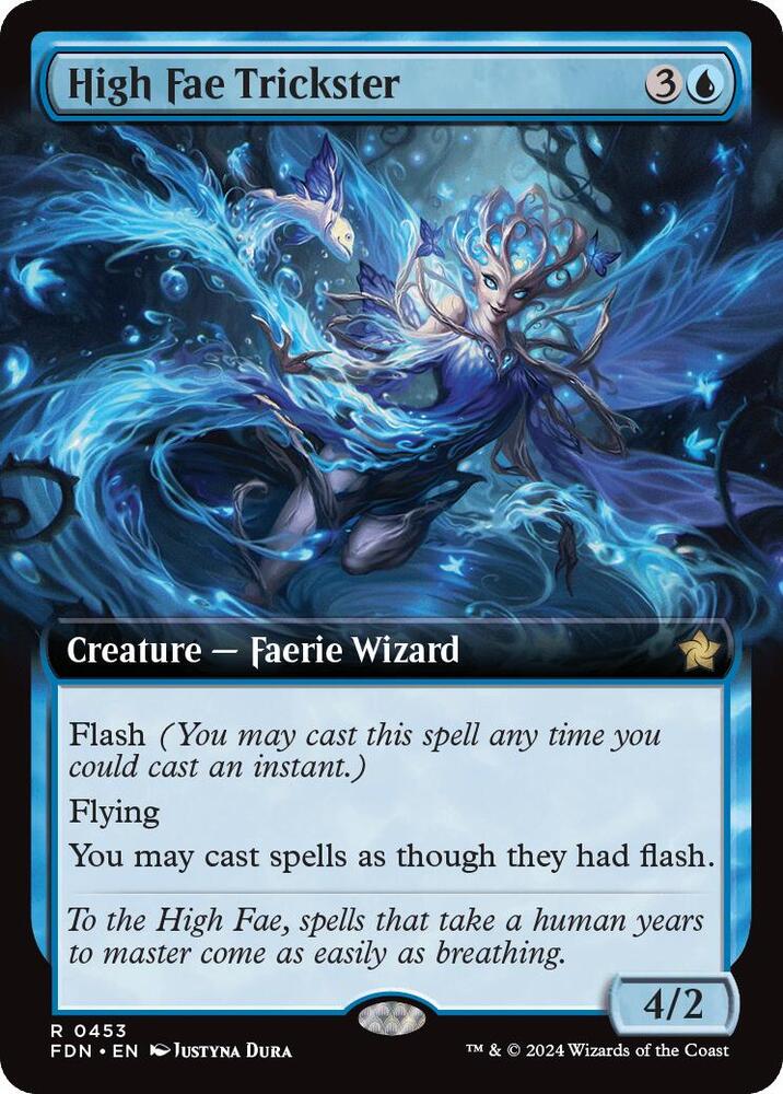 High Fae Trickster (Extended Art) card image