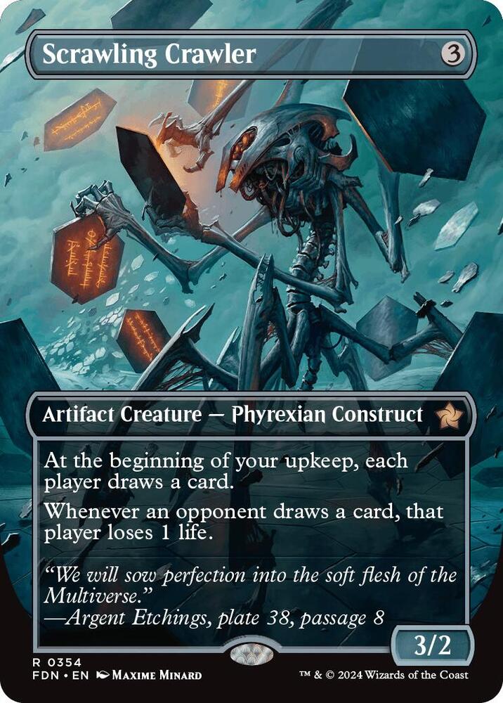 Scrawling Crawler (Borderless) card image