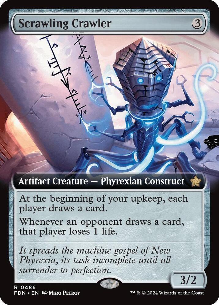 Scrawling Crawler (Extended Art) card image